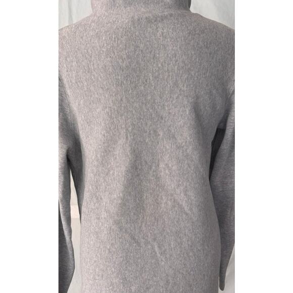 Cos Small Light Gray Turtleneck Sweater 100% Cotton - Picture 8 of 9
